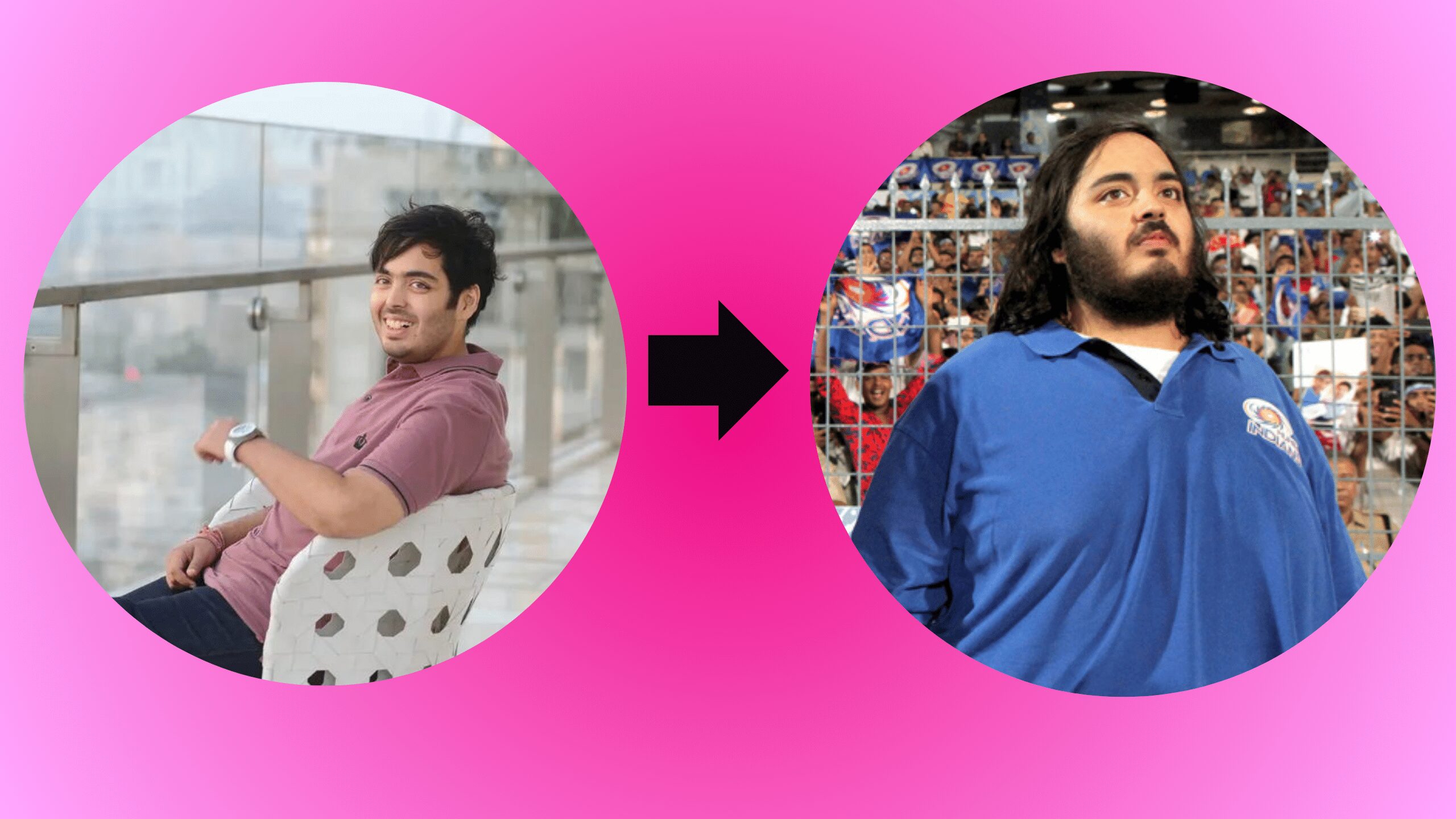 anant ambani health history