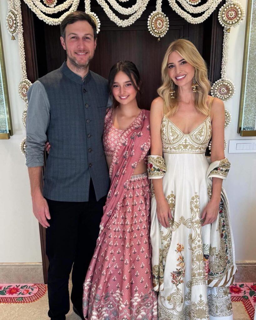 ivanka trump donald anant ambani wedding